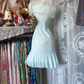 Light mint green slim waist cute short skirt prom dress R6129