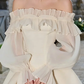 Apricot one-shoulder long-sleeved sexy waist slim fit gentle and cute short skirt homecoming dress R4426