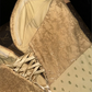 Gold strapless fitted mermaid skirt long ball gown R6847