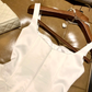 White diamond suspenders slim waist elegant A-line long skirt short skirt homecoming dress R4226