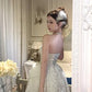 Elegant A-line Sweetheart Lace Mini Dress R9158
