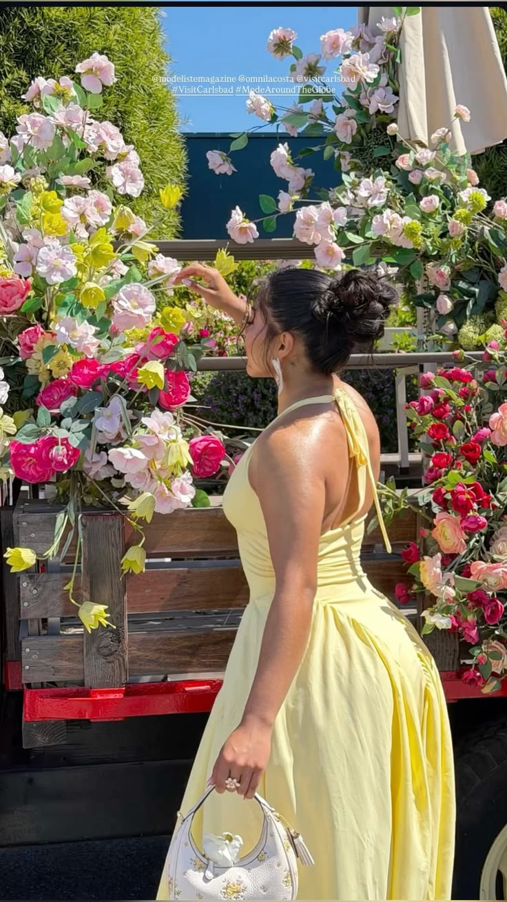 Flowy Minimalist Women's Prom Gown Pastel Yellow Corset Maxi Casual Dress — Fall Outfit 2026 New RS3137