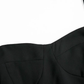 2025 Summer New French Retro Black Waist Cross High Waist Suspender Dress R0978