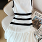 French pure desire v-neck suspender dress for women new style waist slimming hip skirt R3997