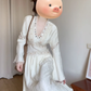 Seaside holiday style v-neck dress 2025 spring new beautiful unique waist temperament long dress R0440