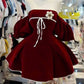 Red one shoulder tube top sexy slim mini skirt homecoming dress R2555