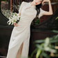 New Chinese style waist temperament dress new cheongsam bridesmaid skirt R2405