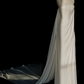 White tube top slim waist elegant skirt, prom dress R5689