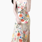 2025 Summer New Floral Ruffle French Temperament Sleeveless Dress R0903