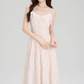 French floral suspender skirt, beautiful and gentle style dress with cardigan two-piece suit R2382