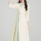 New Chinese style national style element dress new improved cheongsam long skirt R2374