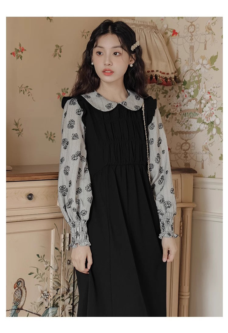 Women's Long Sleeve Dress    S3463