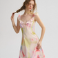 Ruffled suspender dress holiday short skirt French fairy short skirt R2699