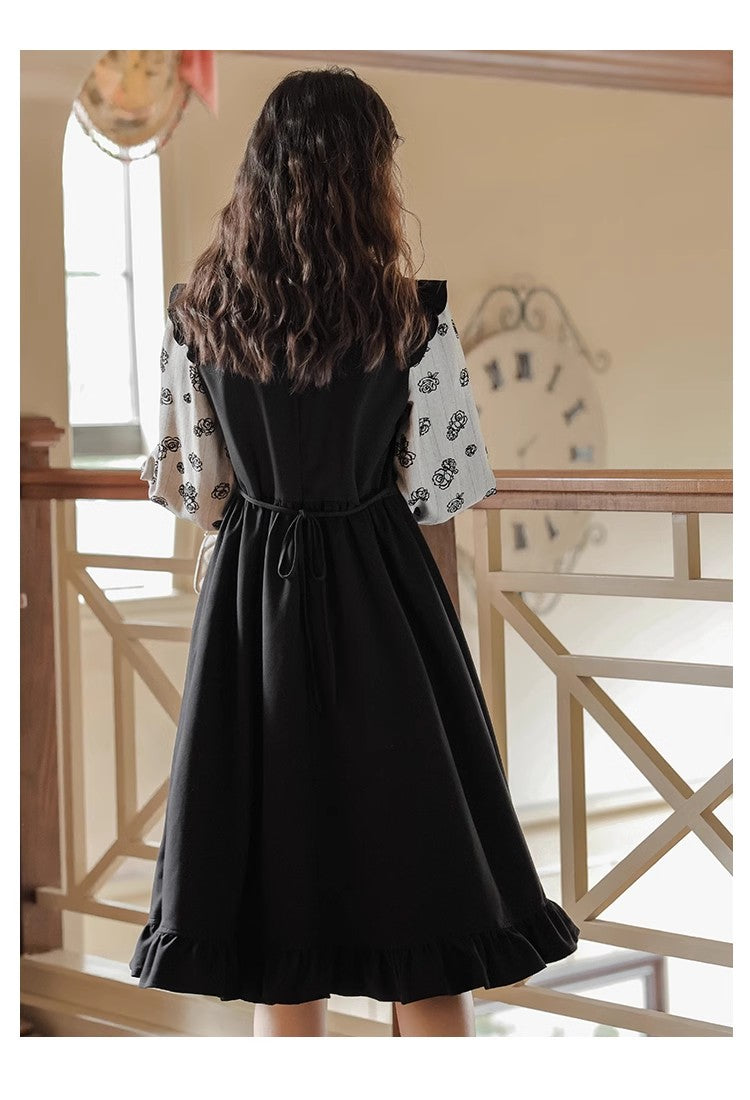 Women's Long Sleeve Dress    S3463