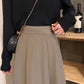 Black skirt women's A-line skirt      S3413