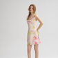 Ruffled suspender dress holiday short skirt French fairy short skirt R2699