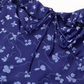 2025 Summer New Purple Floral Square Neck Puff Sleeve Retro A-line Short Dress R0949