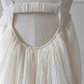 White suspender pleated design cute mini skirt homecoming dress R4998