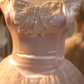 Light pink strapless fitted waist ball gown/bridal dress R7261