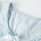 Fairycore Light Blue Lace Embroidery Dress With Puff Sleeves And Ruffle Hem R9303