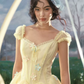 Romantic Princess Tulle Mini Dress Sweetheart Neck Lace Trim 3D Flower Applique Satin R9192