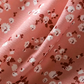 Pink Floral Print Mini Dress Women With Puff Sleeves And Square Neck R9452