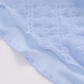 2025 Summer New Blue Mermaid Princess French Flying Sleeve Plaid Long Dress R0957