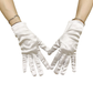 Bridal short satin dress gloves suitable for ladies to attend dinner dance/church/wedding     S6213