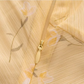 French holiday style yellow long floral sling waist slimming dress R2656