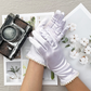 Wedding decoration etiquette reception jewelry exhibition elastic clothing gloves     S6274