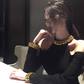 Hepburn style French black dress high-end niche temperament heavy work halter neck dress R1782