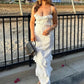 High Quality Wedding Guest Dress Women Maxi Evening Birthday Party Dress     S6836