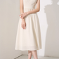 Niche design dress new summer high-end mid-length French temperament waist slimming skirt R4381