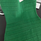 V-neck sleeveless knitted dress, elegant and slim, hip-hugging, high-end vest dress R0284
