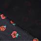 French holiday style long black 2025 new sling floral slim dress R2655