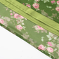 2025 Summer New Green Floral Seaside Vacation Mid-Length Suspender Dress R0941