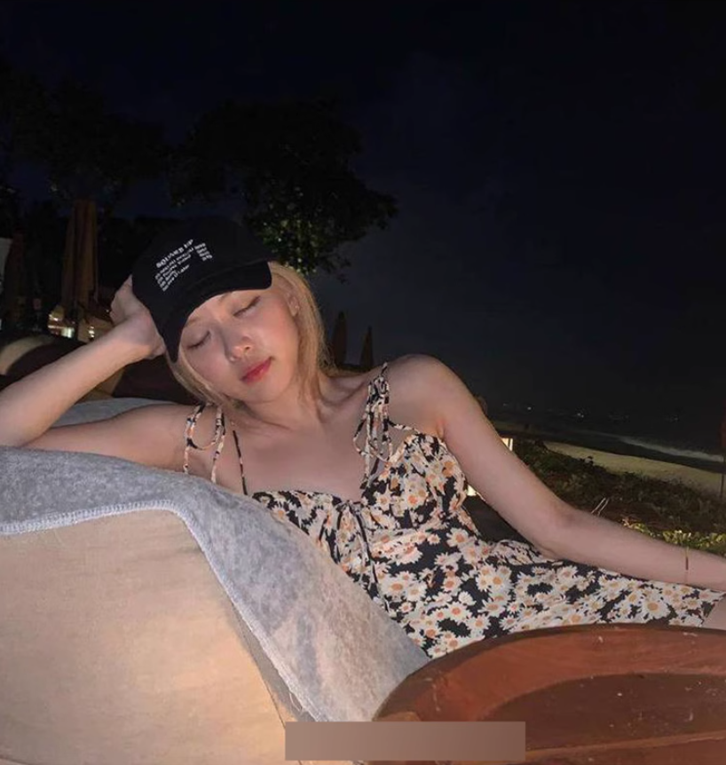 Strapless Daisy Floral Dress Suspender Dress R2921