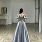 Gray Prom Dresses, 2026 Prom Dresses, Long Prom Dresses     S1443