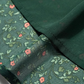 2025 Summer New Retro Platycodon Floral Green Holiday Short Suspender Dress R0906