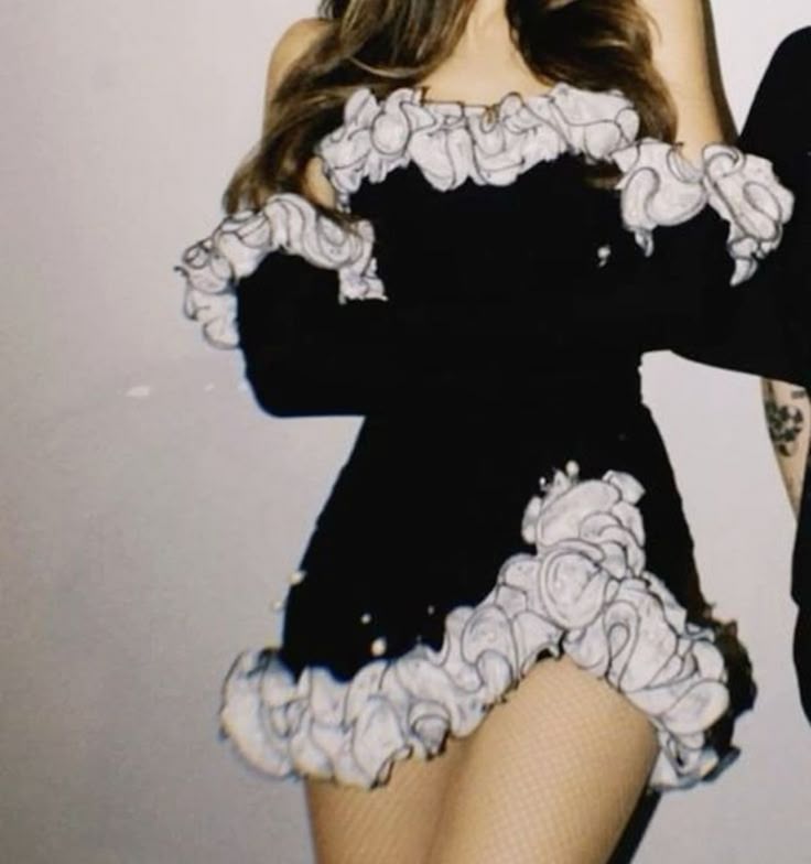 Black gentle style one shoulder lace sexy hip-wrapped short skirt dress homecoming dress R2435