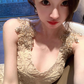 Birthday party small dress skirt high-end niche daughter temperament suspender dress R1800