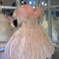 Cute Pink Beaded Homecoming Dress A-Line Spaghetti Straps Mini Birthday Dress RS685