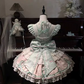 Sweet Color Blocking Homecoming Dress A-Line Square Lace Hem Corset Mini Quinceanera Dress RS694