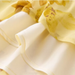 French yellow floral ruffle dress 2025 new temperament long skirt R2597