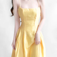 2025 Summer New French Retro Floral Beach Seaside Holiday Suspender Dress R0933