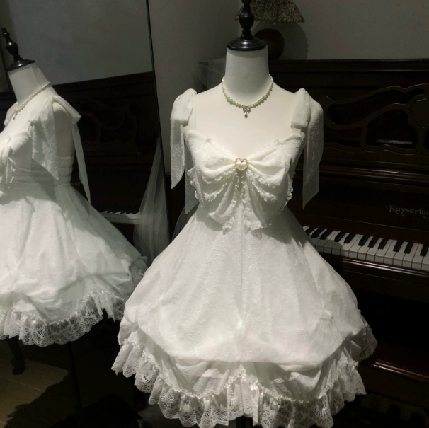 Elegant White Homecoming Dress A-Line Spaghetti Straps Lace Corset Mini Summer Dress RS716