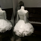 Elegant White Homecoming Dress A-Line Spaghetti Straps Lace Corset Mini Summer Dress RS716
