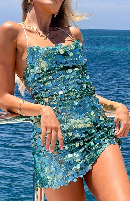 Sequins Slim Women's Homecoming Dress Sparkly Corset Short Prom Dress Party Dress RS2499