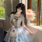 Sweet Pink/Blue Homecoming Dress A-Line Portrait Lace Trim Mini Birthday Dress RS723