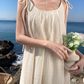 Gentle temperament backless suspender dress cold style unique and special skirt R0595
